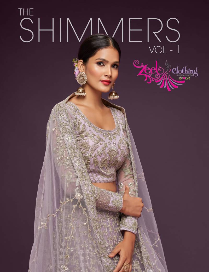 Zeel The Shimmers Vol 1 Designer Bridal Lehenga Choli Collection