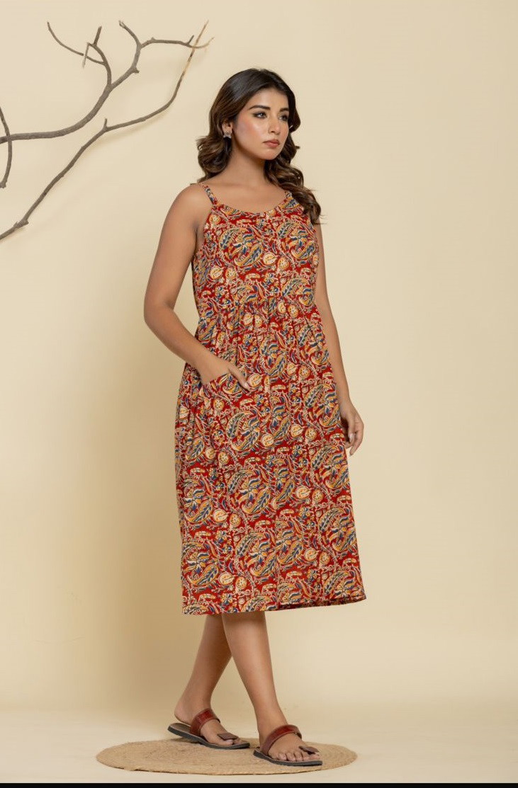 Naisha K 159 Casual Wear Stylish Midi Dress Collection