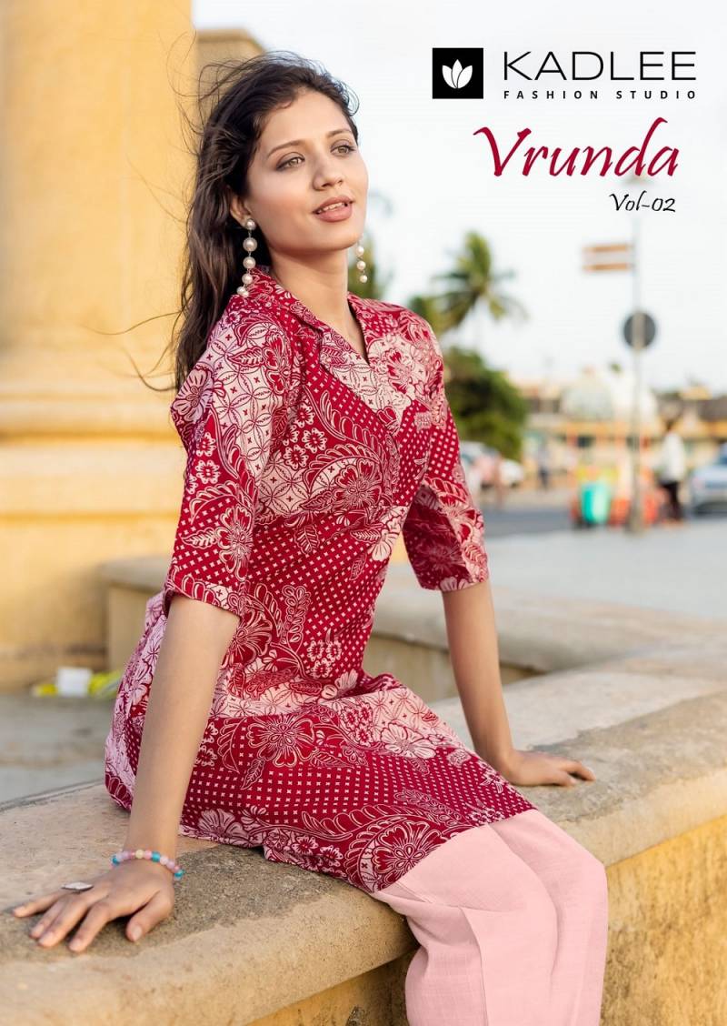 Kadlee Vrunda Vol 2 Fancy Printed Co Ord Sets Collection