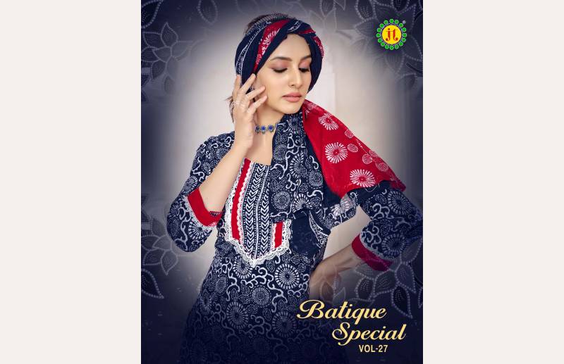 Jt Batique Special Vol 27 Cotton Printed Dress Material Collection