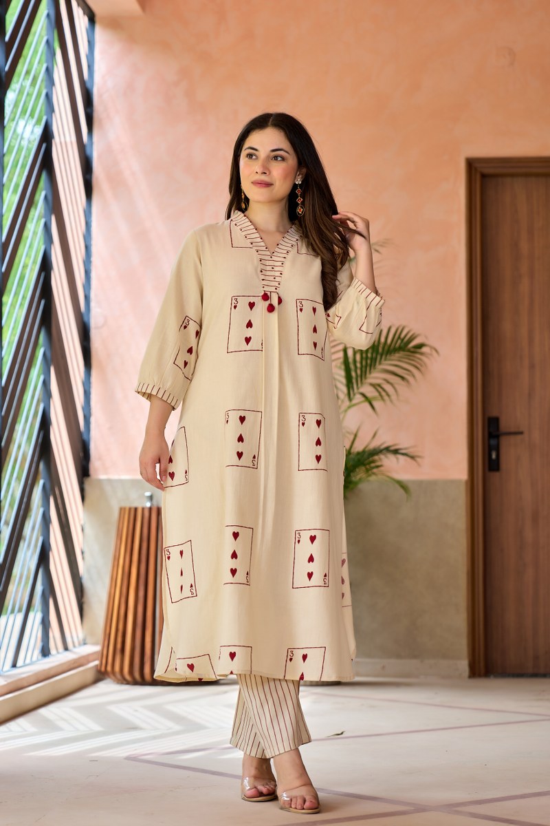Naisha K 223 Cotton Daily Wear Kurti With Bottom Collection
