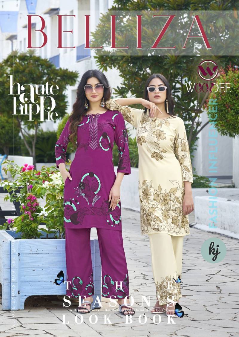Woodee Belliza Printed Fancy Co Ord Set Collection