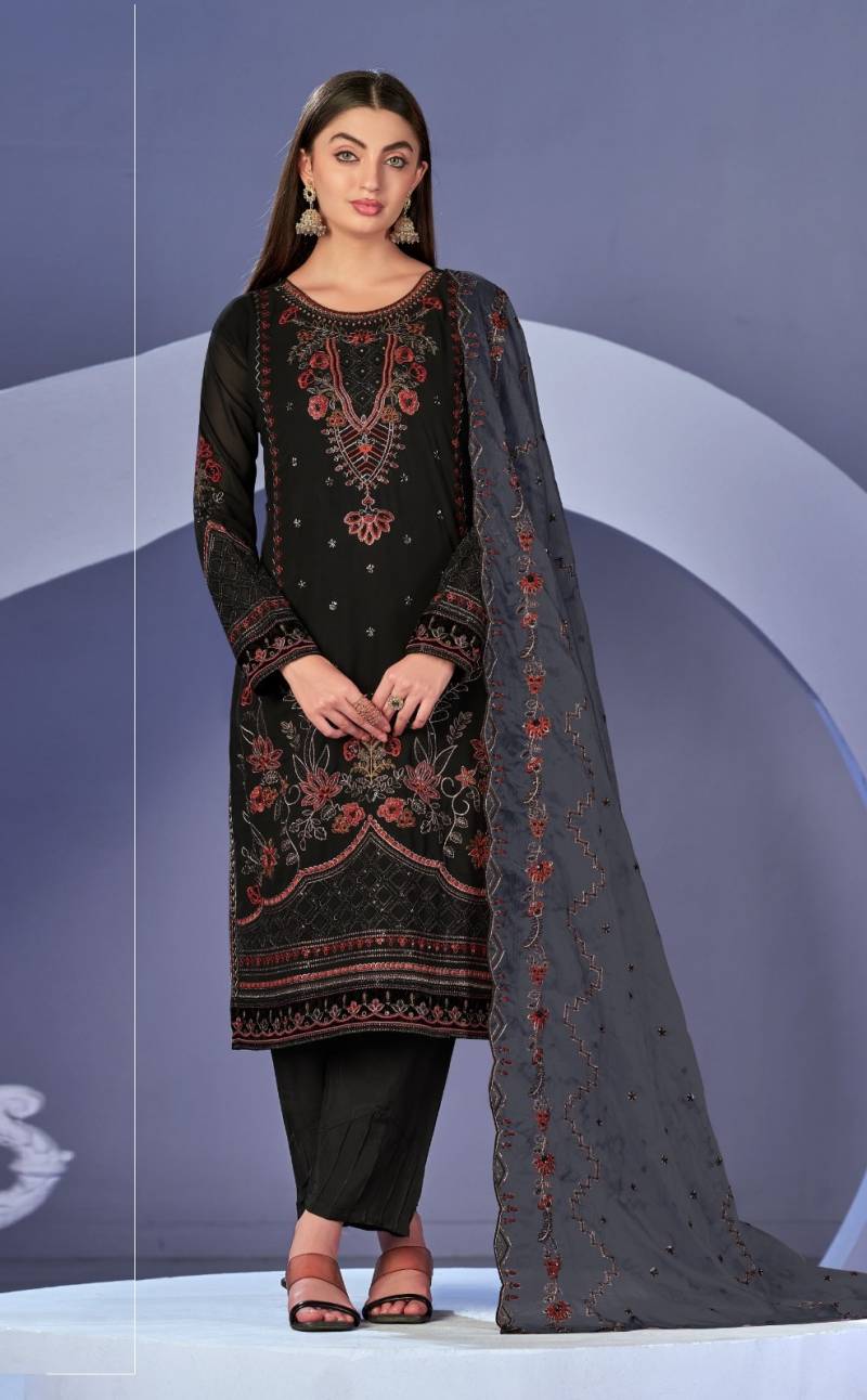 Mah E Rooh 4205 A To D Embroidered Designer Salwar Suits Collection