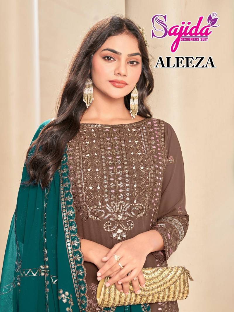 Sajida Aleeza Vol 1 Designer Pakistani Salwar Suit Collection