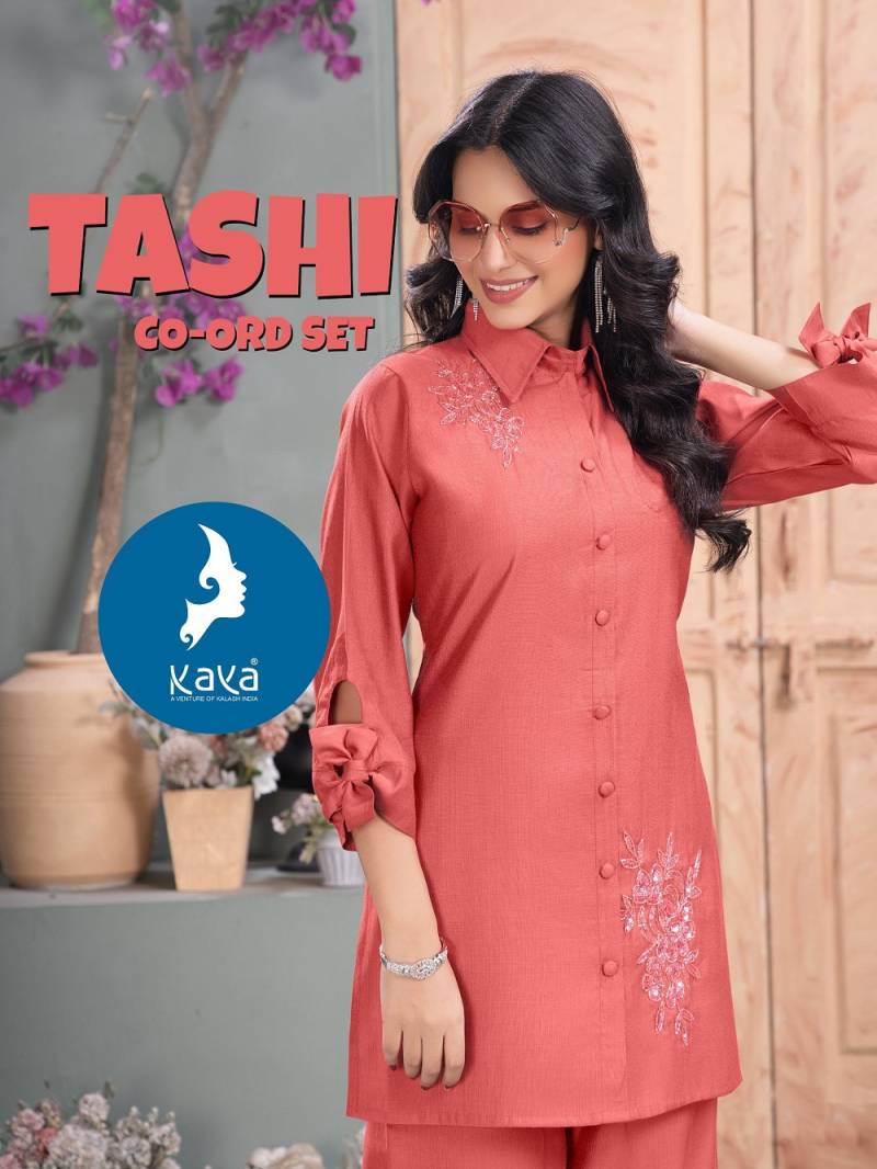 Kaya Tashi Trendy Stylish Printed Co Ord Set Collection