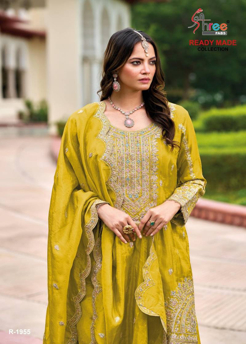 Shree R 1955 Pakistani Ready Made Salwar Suits Collection