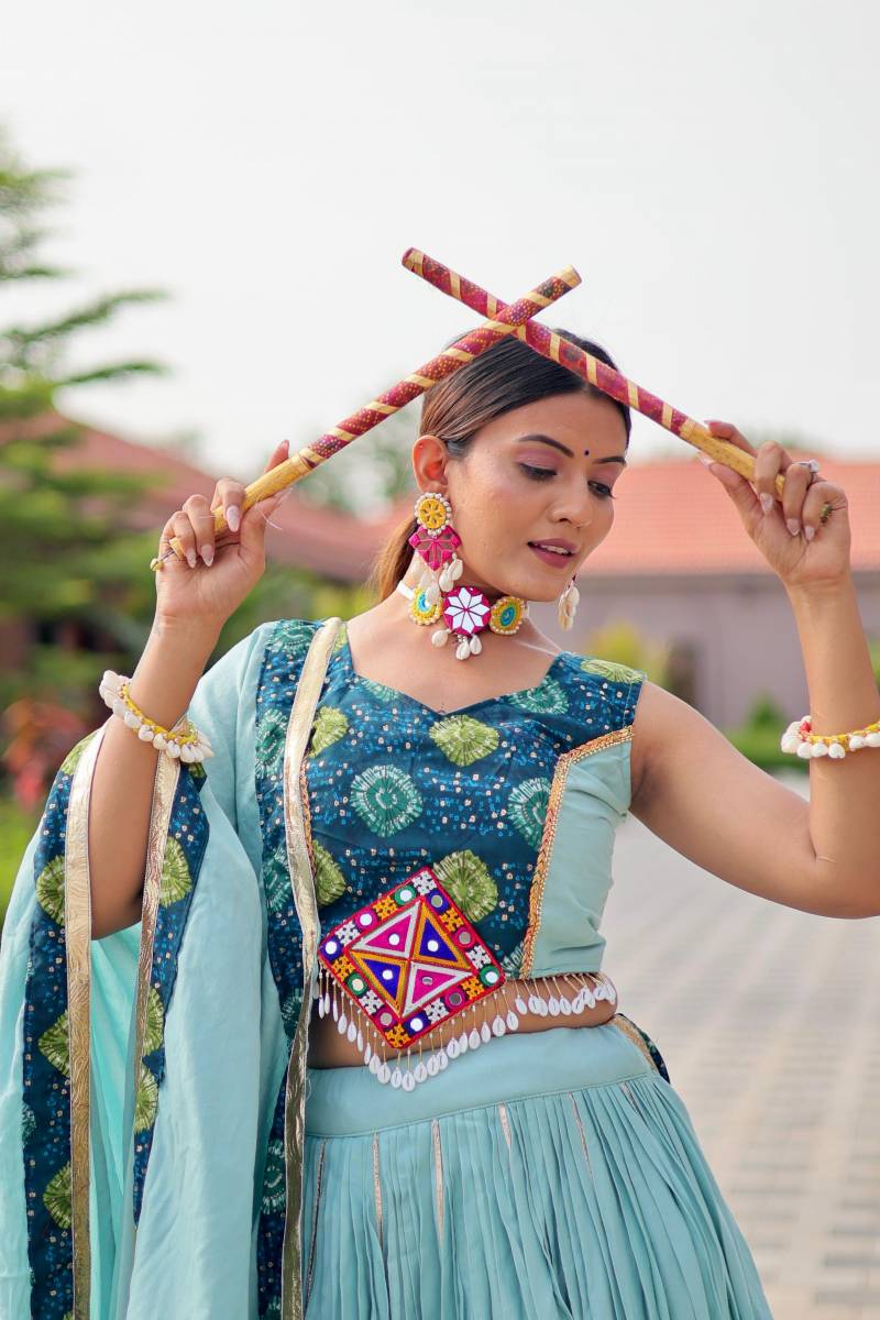 Src 134 Pure Cotton Navratri Designer Lehenga Choli Collection