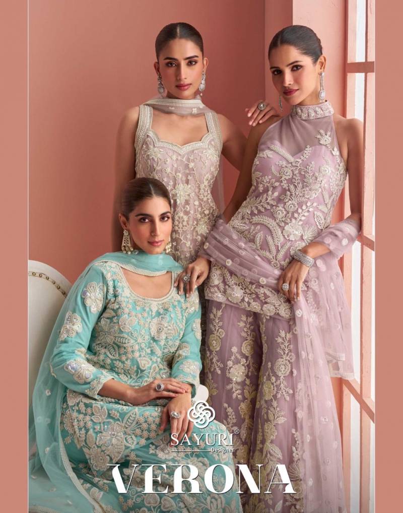 Sayuri Verona Premium Net Designer Salwar Suits Collection