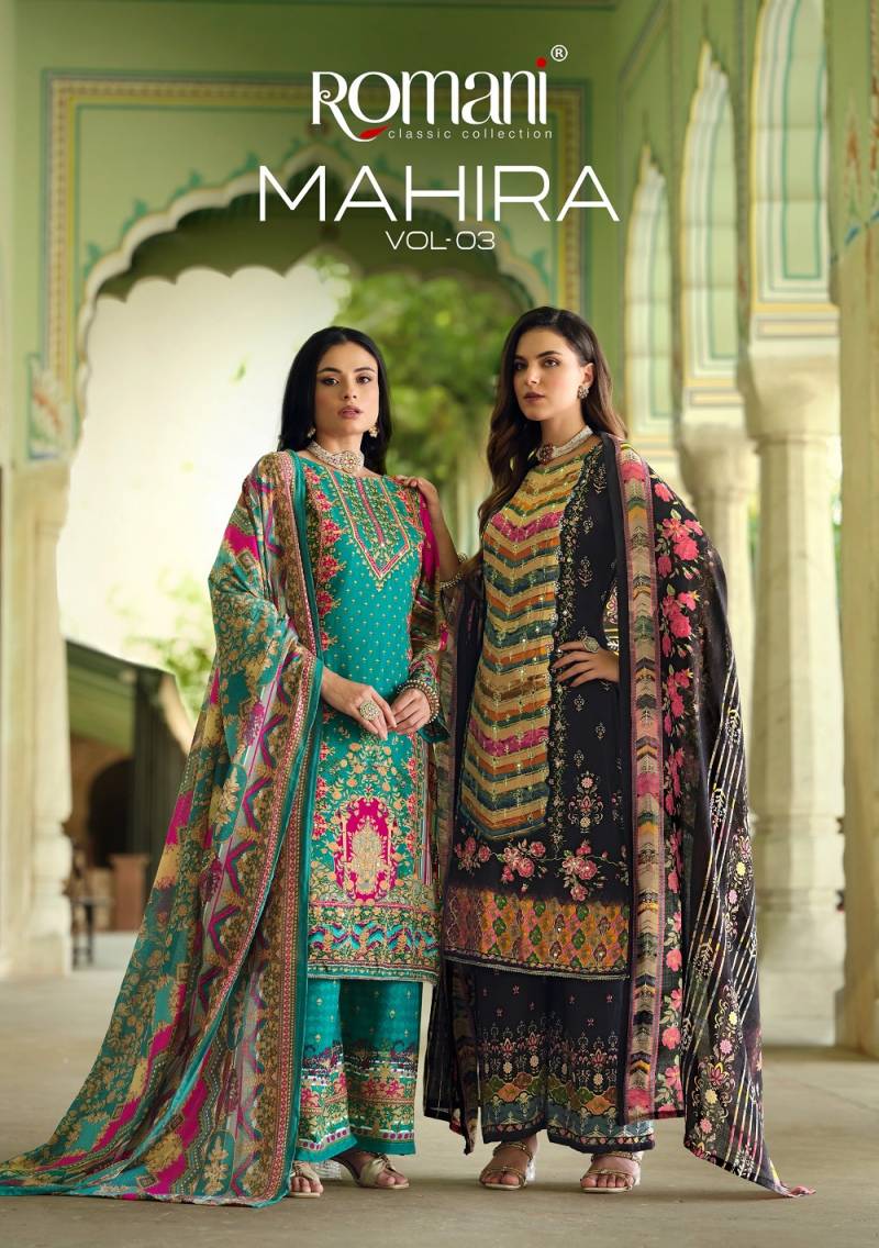 Romani Mahira Vol 3 Cotton Printed Dress Material Collection