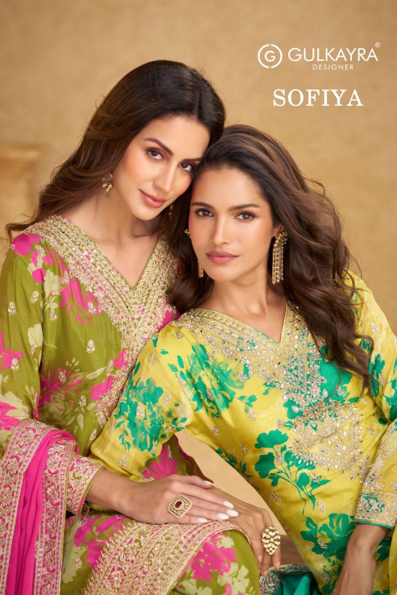 Gulkayra Sofiya Embroidered Designer Salwar Suit Collection