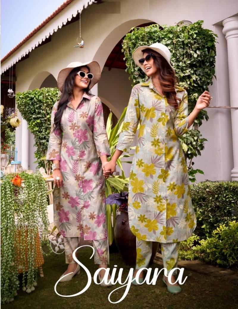 At Saiyara Star Vetican 1001 Stylish Casual Wear Co Ord Set Collection