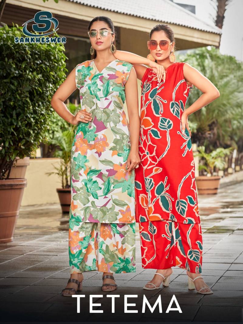 Sankheswer Tetema Vol 1 Printed Kurti With Bottom Collection