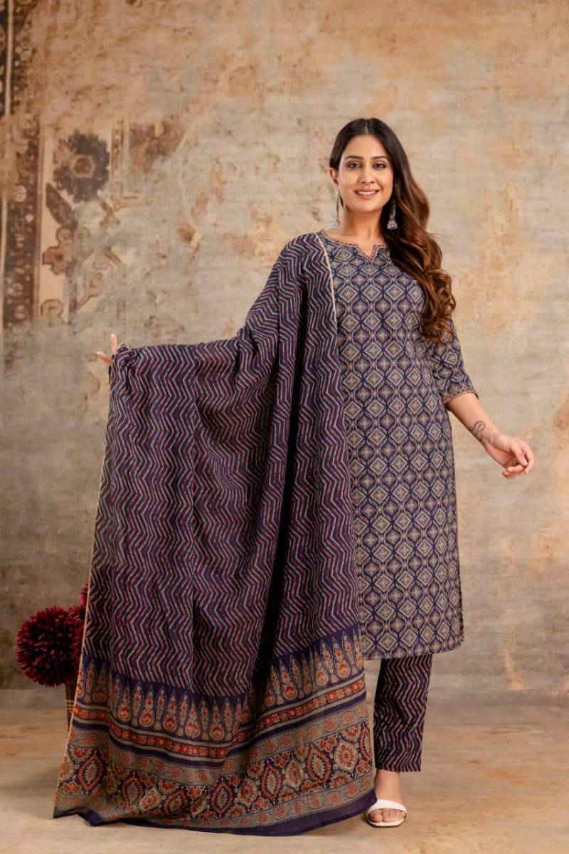 Naisha K 282 Vol 8 Soft Cotton Readymade Dress Collection