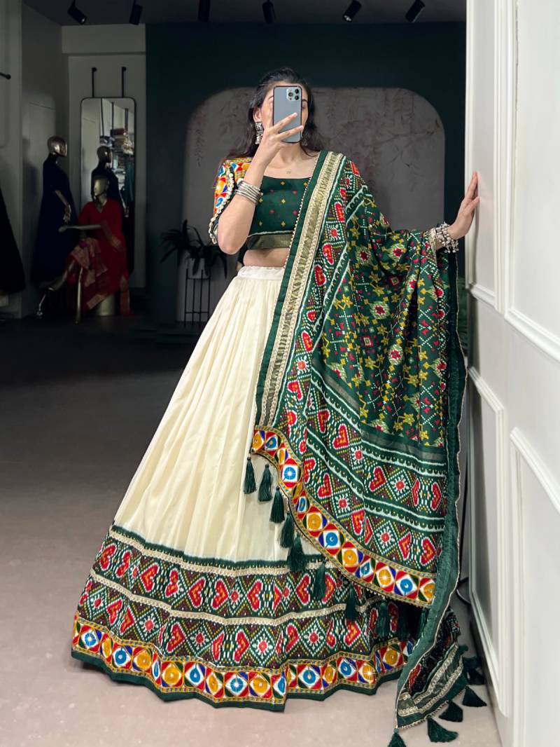 Taraa L 1735 Patola Printed Navratri Lehenga Choli Collection