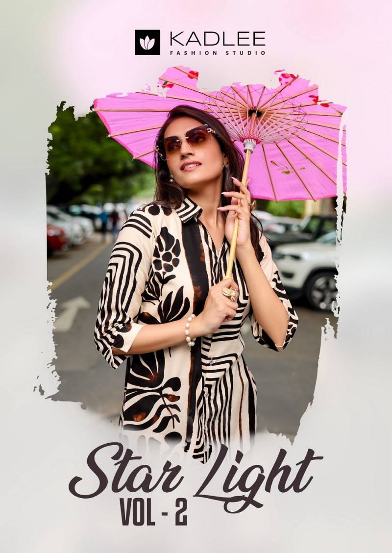 Kadlee Star Light Vol 2 Fancy Printed Short Top Collection