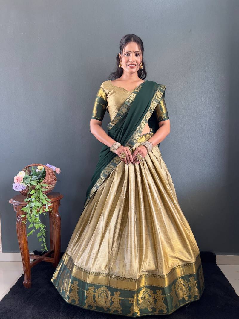 Bt 7120 Beautiful Silk Cotton Traditional Lehenga Choli Collection