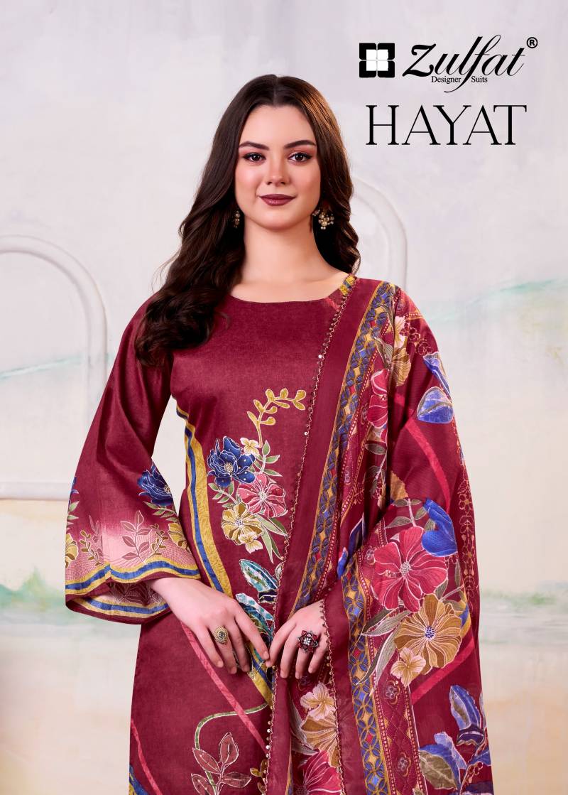 Zulfat Hayat Vol 2 Designer Dress Material Collection