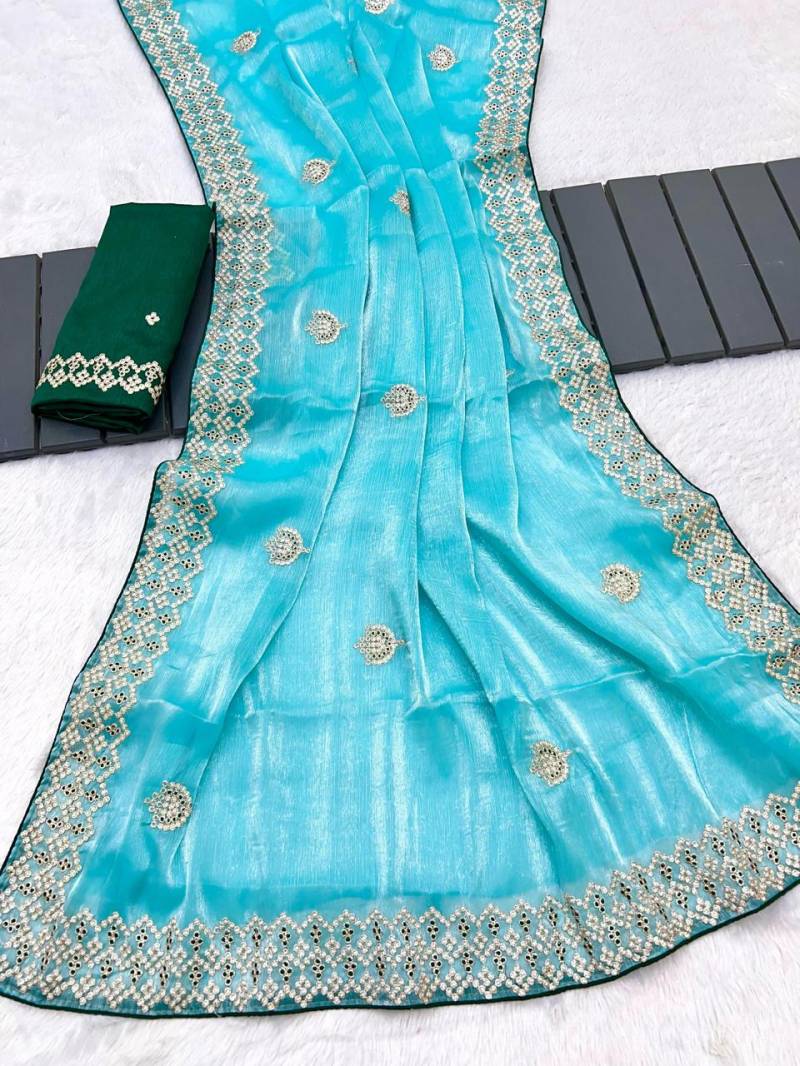 Md Jimmy Choo 01 Festive Wear Designer Silk Saree Collection