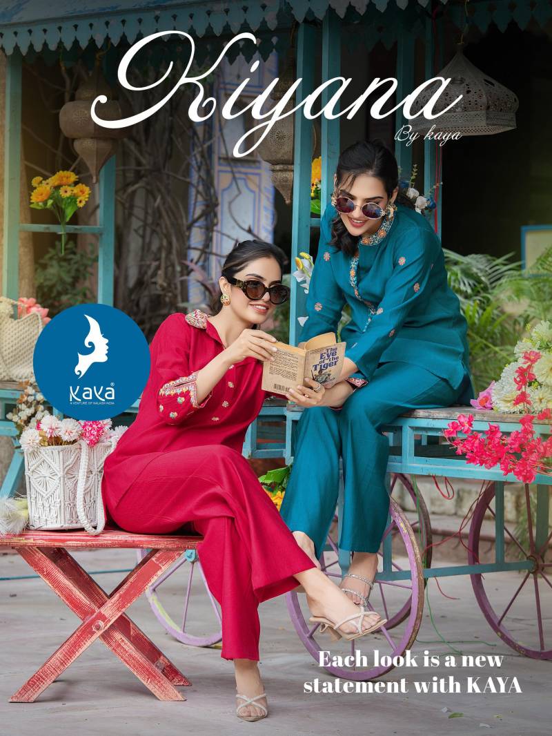 Kaya kiyana Vertican Stylish Co Ord Set Collection