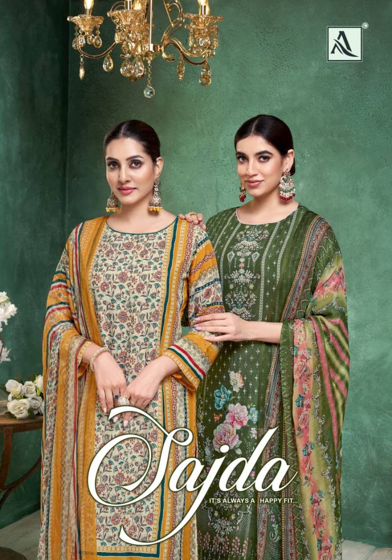 Alok Sajda Muslin Printed Dress Material Collection