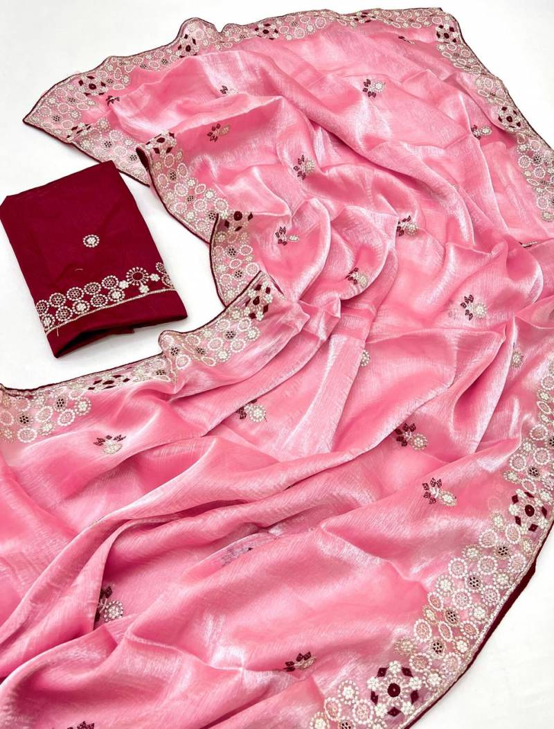 Md Jimmy Choo 02 Designer Silk Festive Wear Saree Collection