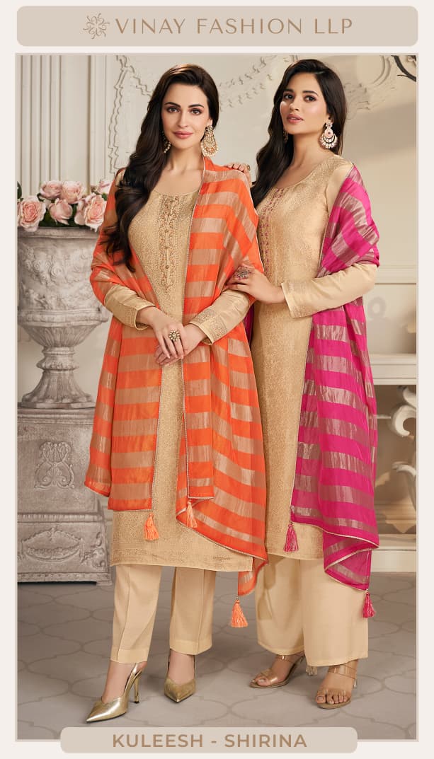 Vinay Kuleesh Shirina Viscose designer Salwar Suits Collection
