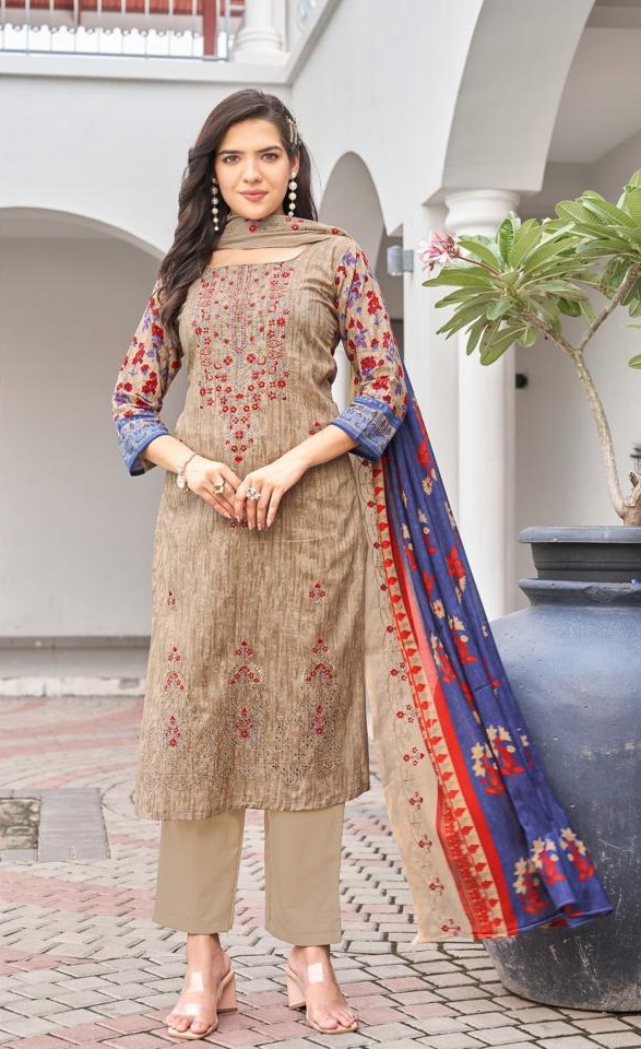 Alzohaib Mahima Nx Pure Cotton Pakistani Salwar Suits Collection