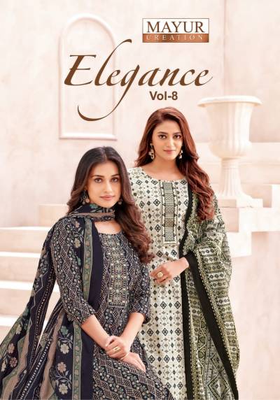 Mayur Elegance Vol 8 Printed Cotton Readymade Dress Collection