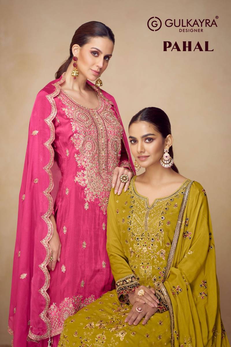 Gulkayra Pahal Embroidery Readymade Salwar Kameez Collection