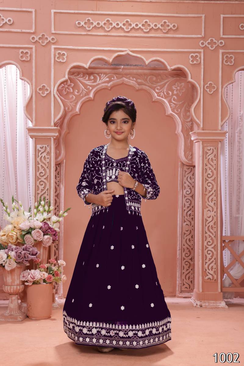 Aarvi Kids 01 Royal Designer Kids Wear Lehenga Choli Set
