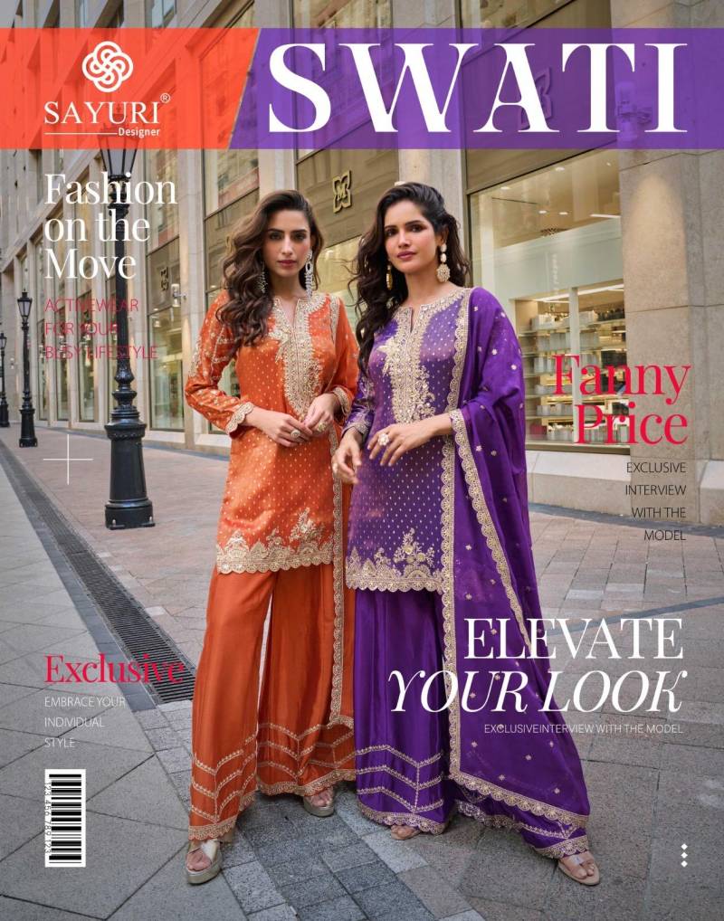 Sayuri Swati Viscose Simar Designer Salwar Kameez Collection