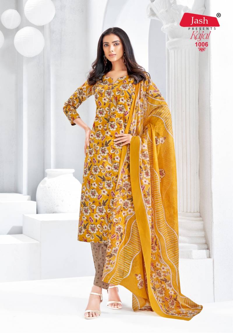 Jash Kajal Vol 1 Pure Cotton Readymade Dress Collection