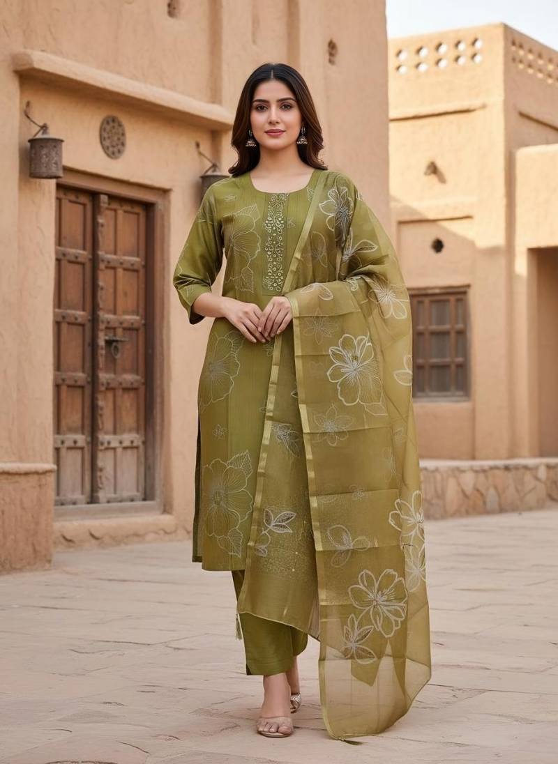 Naisha K 354 Vol 2 Vetican Printed Kurti Bottom And Dupatta Collection