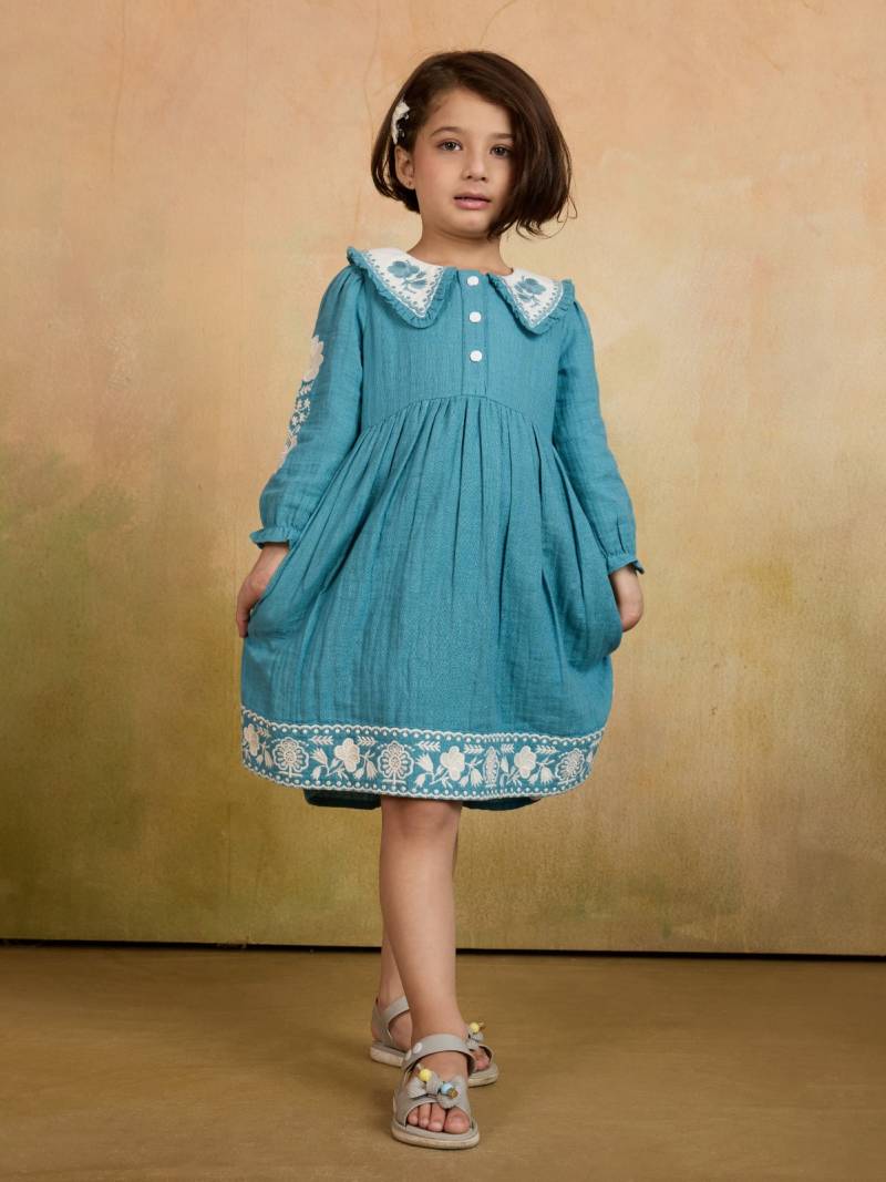 T 5134 A And B Rayon Frock Stylish Girls Wear Tops Collection