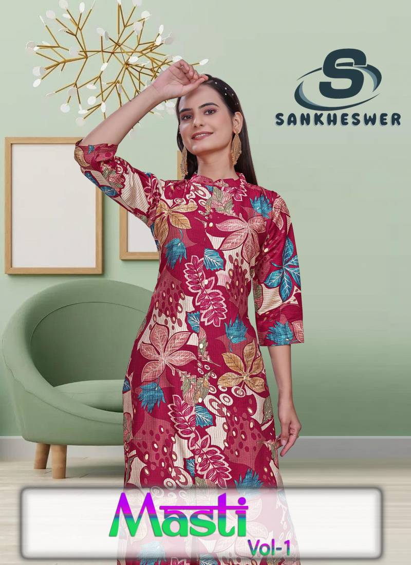Sankheswer Masti Vol 1 Printed Daily Wear Co Ord Set Collection