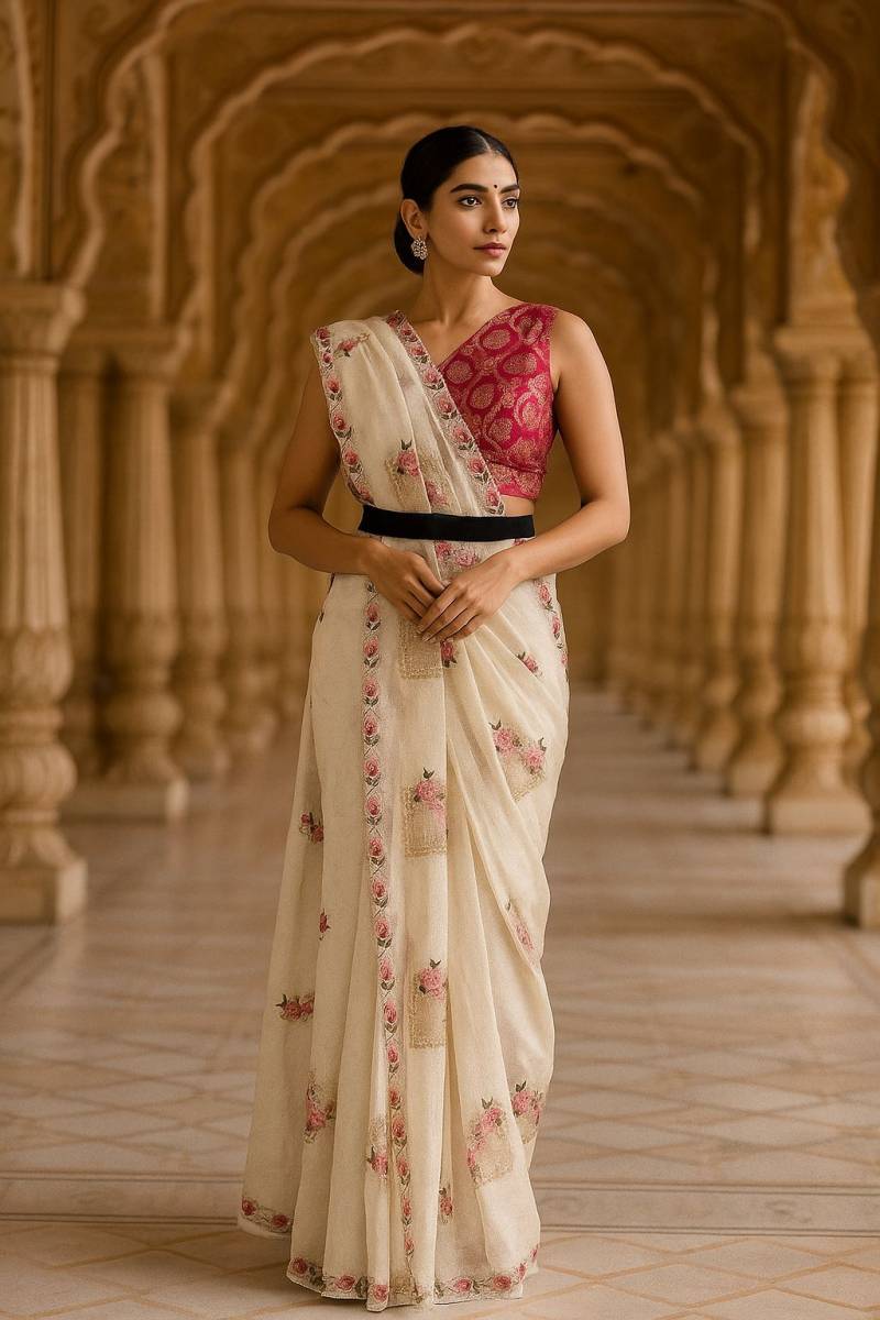 1296 Beautiful Wedding Wear Crush Silk Saree Collection