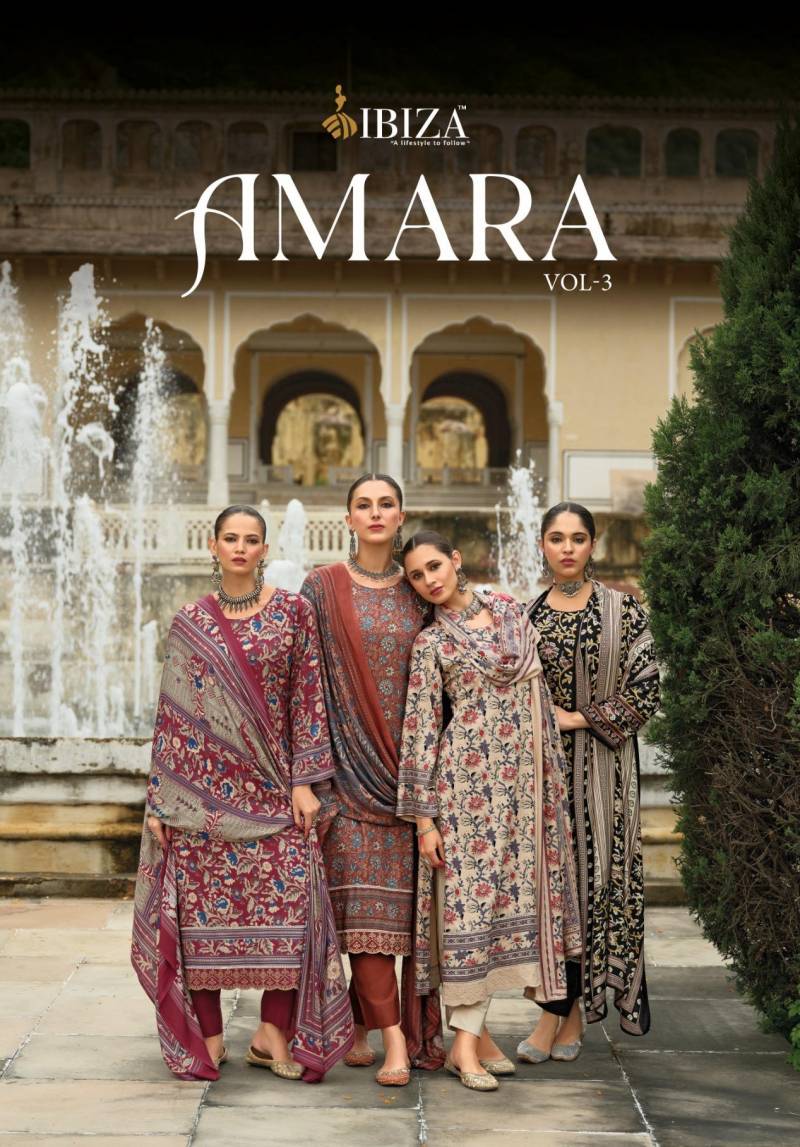 Ibiza Amara Vol 3 Viscose Pashmina Designer Salwar Suits Collection