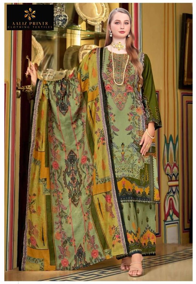 Aaliz Aaliza Nx Cotton Designer Dress Material Collection