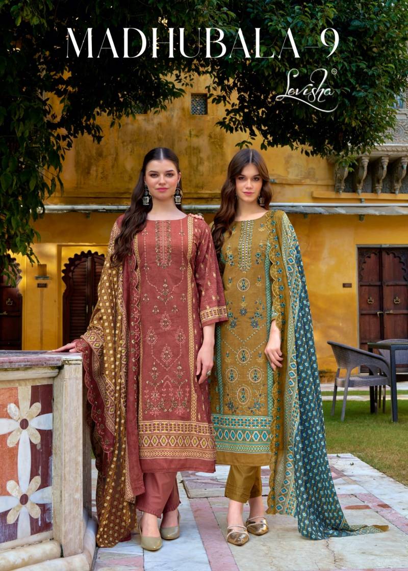 Levisha Madhubala Vol 9 Designer Dress Material Collection