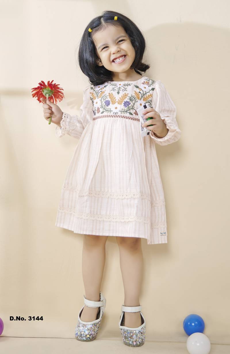 T 3144 5053 And 5088 Stylish Froks Kids Wear Girls Collection