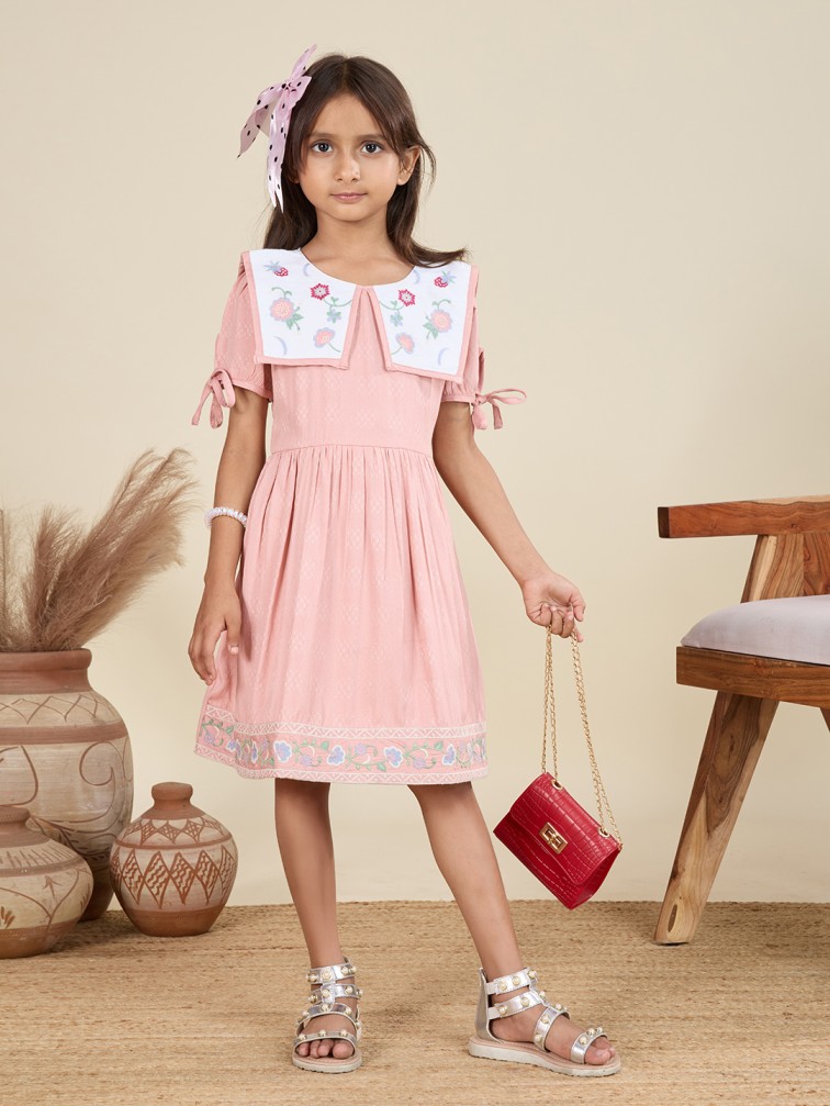 T 3408 A And B Rayon Jecquard Stylish Girls Wear Collection