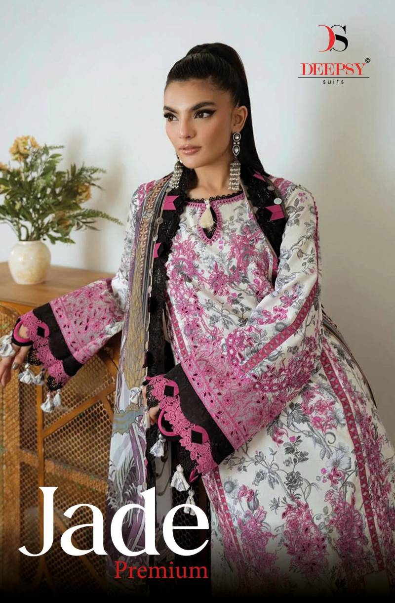 Deepsy Jade Premium Pakistani Salwar Kameez Cotton Dupatta Collection