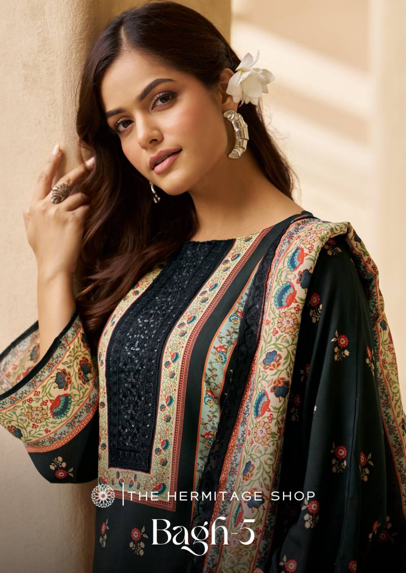 Hermitage Bagh Vol 5 Viscose Designer Dress Material Collection