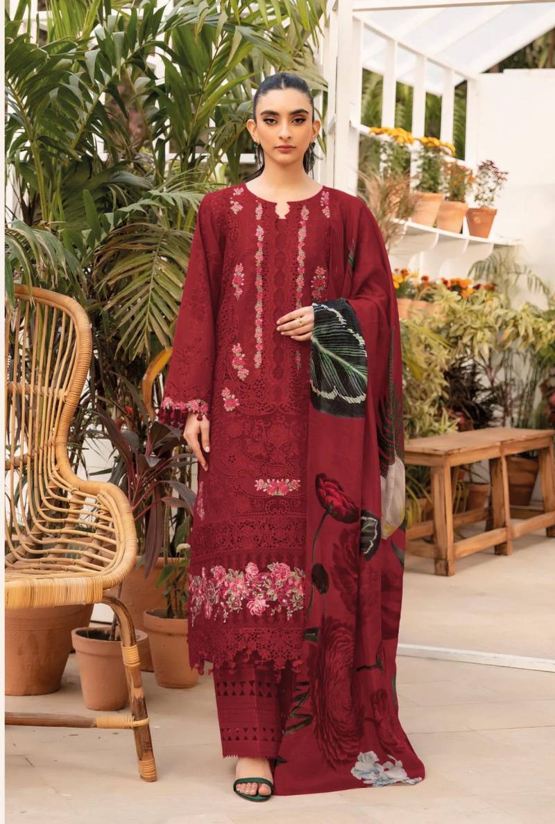 Deepsy Elaf 1292 A To D Cotton Designer Pakistani Salwar Suits Collection