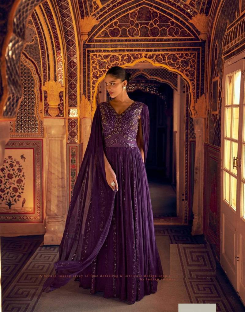 Karishma 5768 To 70 Viscose Premium Designer Georgette Gown Collection
