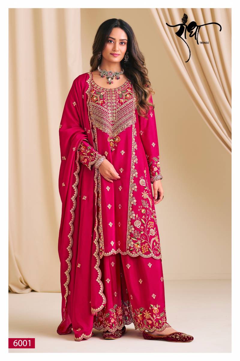 Radha Kalash Chinon Designer Salwar Kameez Collection