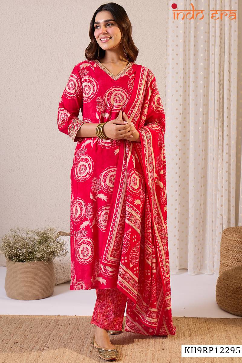 Indo Era 2594 Chanderi Silk Festive Wear Kurti With Bottom Dupatta