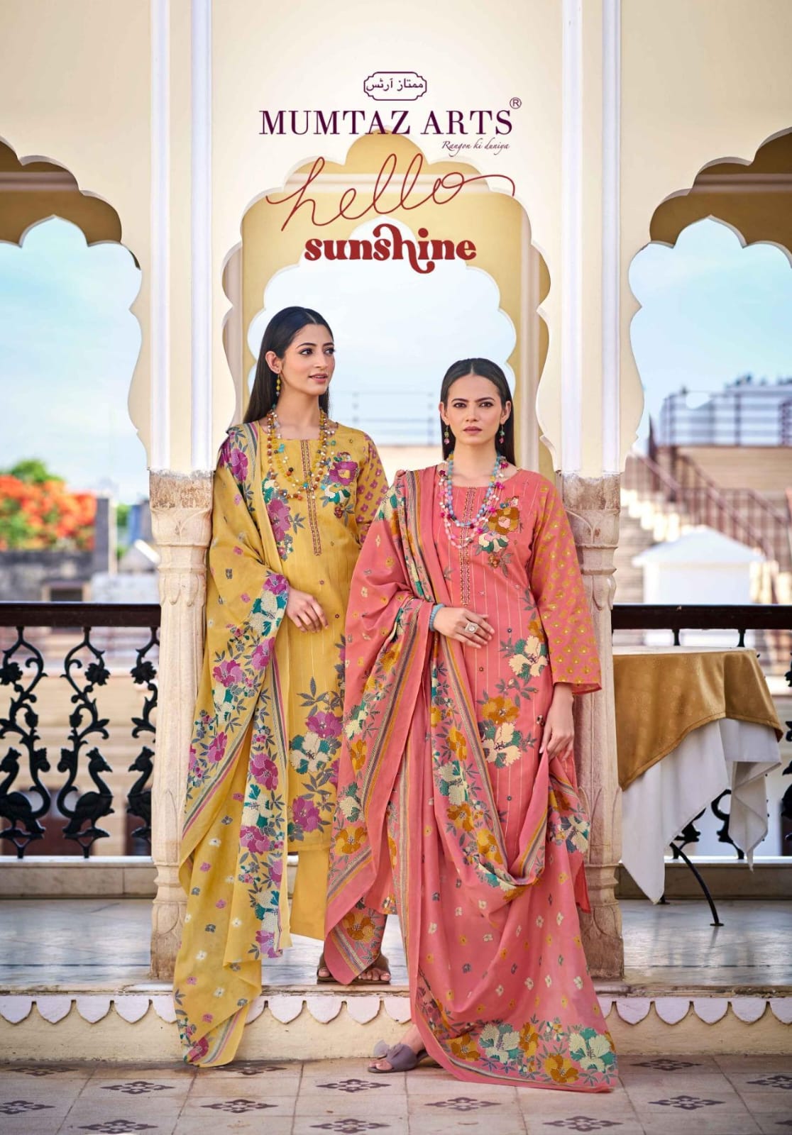 Mumtaz Hello Sunshine Camric Designer Dress Material Collection