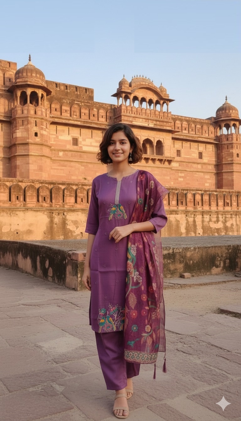 Dulhan Pant Set 9587 Festive Wear Kurti And Bottom Dupatta Collection