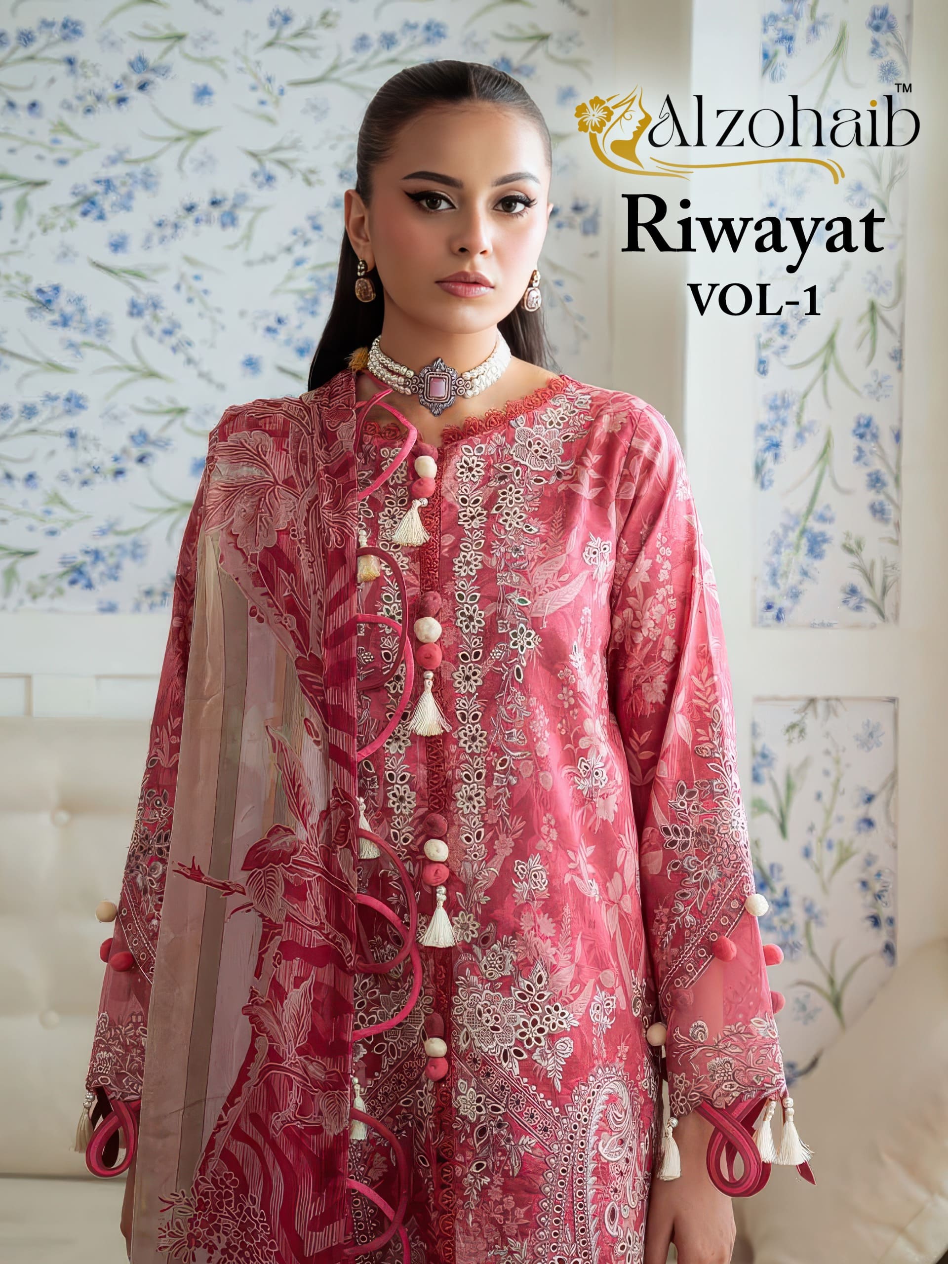 Alzohaib Riwayat Vol 1 Designer Pakistani Suits Collection